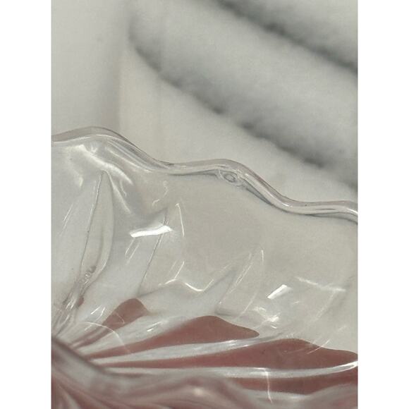 Vintage Crystal glass trinket dish - Picture 3 of 10